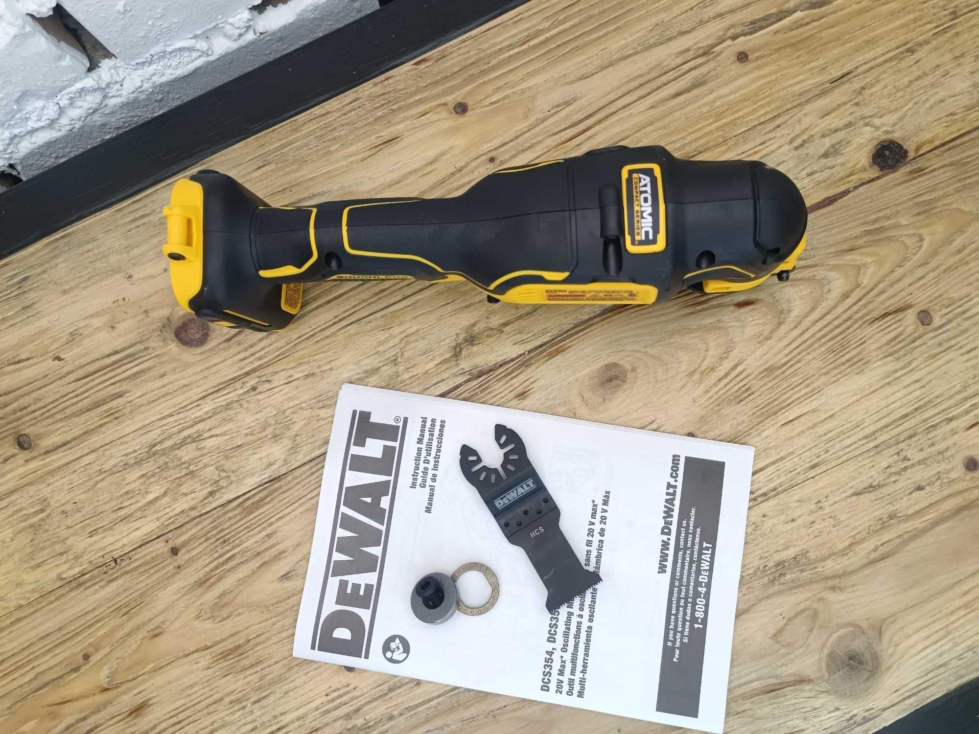 Бесщіточній Мультитул реноватор DeWalt DCS354 з США Оригінал