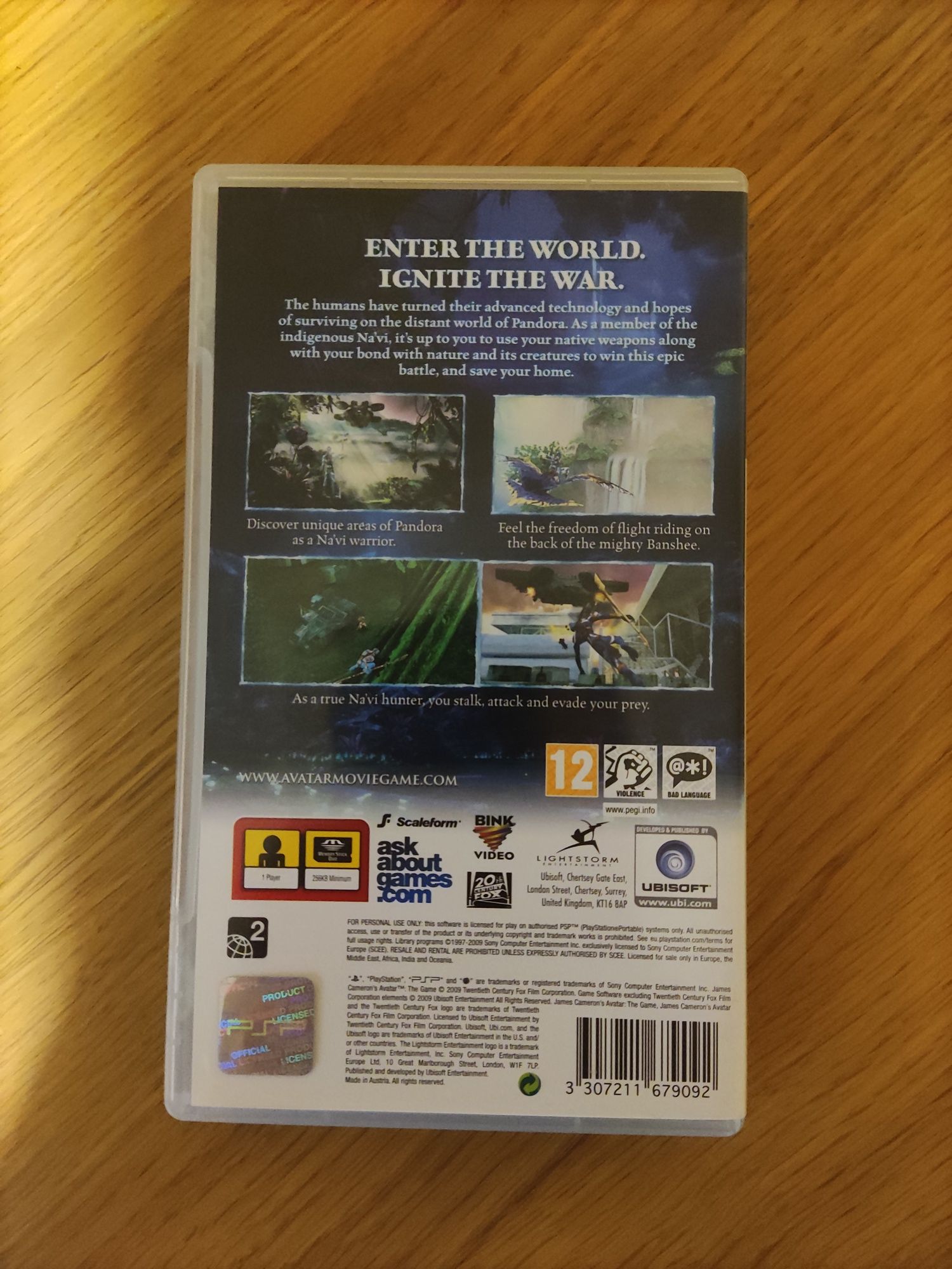 Avatar the game - gra PSP