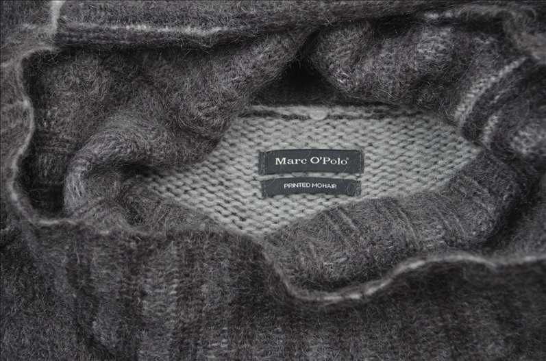 Długi Logowany Golf Marc O'Polo Printed Mohair