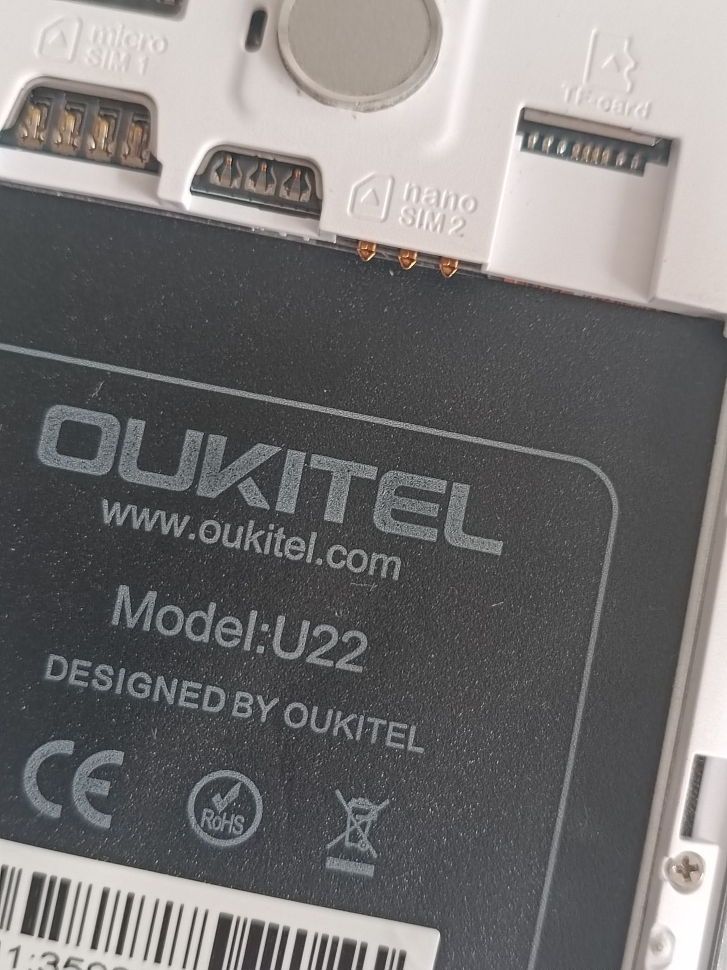 Oukitel u22 на запчастини