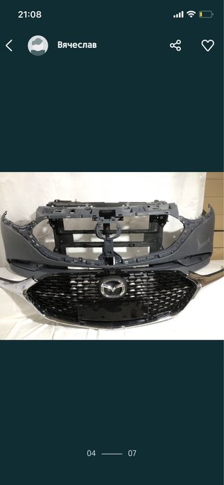 Mazda 3 BP 2019 2023 телевізор жалюзі передня панель mazda CX30 CX-30