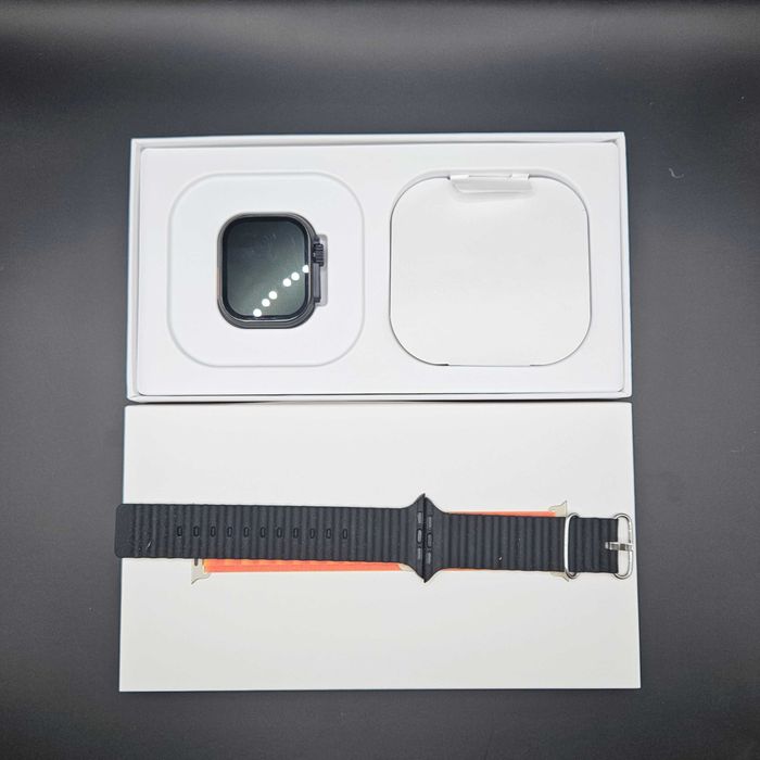 Smartwatch inspirowany "Apple Watch Ultra 2" + ładowarka magnetyczna