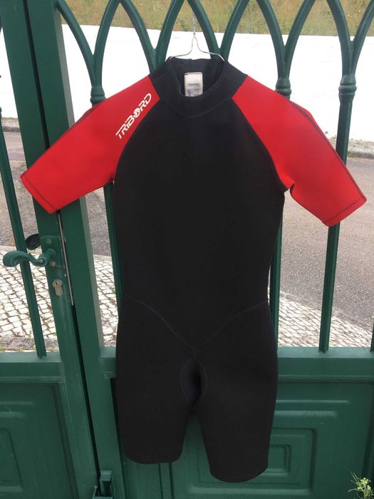 Fato Surf Tribord - Como Novo - 12 anos - Baixa de preço