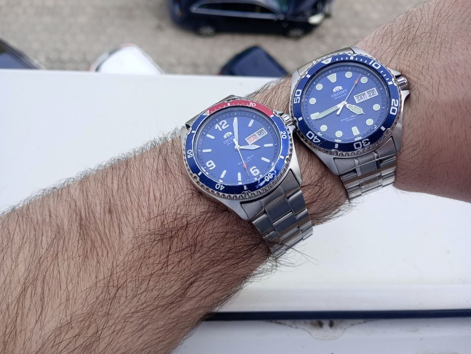 Zestaw zegarek orient Ray, Pepsi okazja automat diver japonia