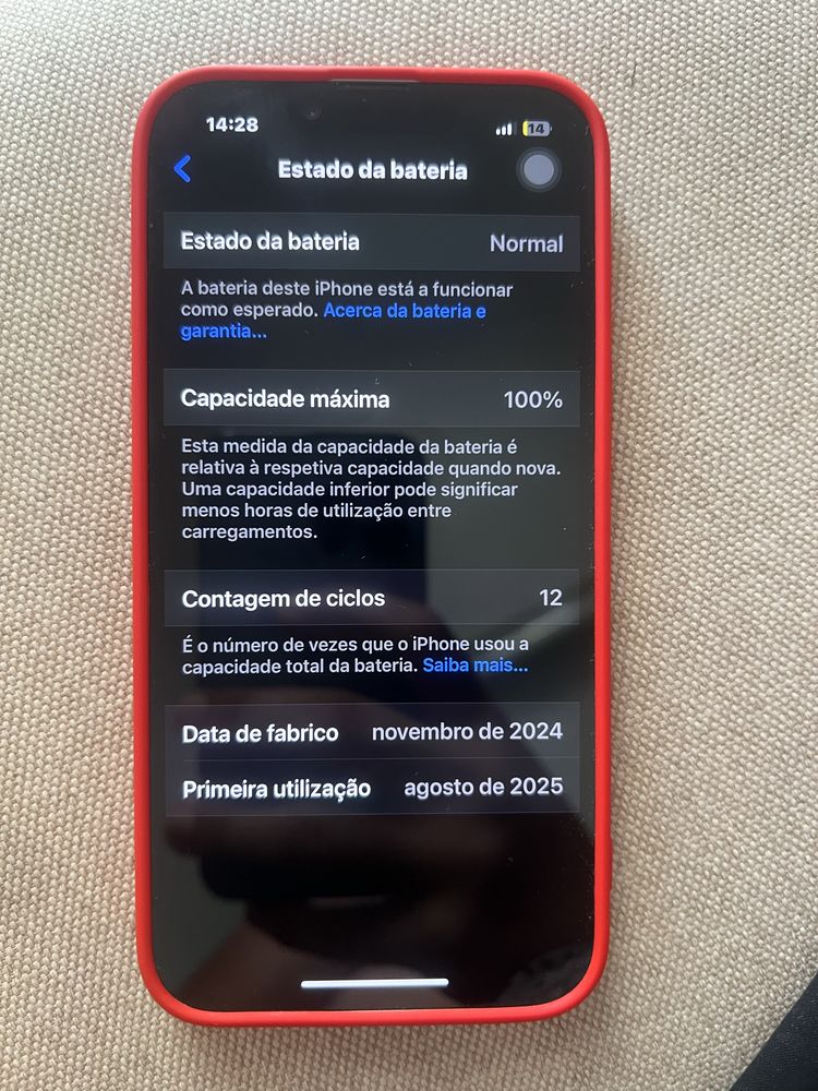 Iphone 16e  novo