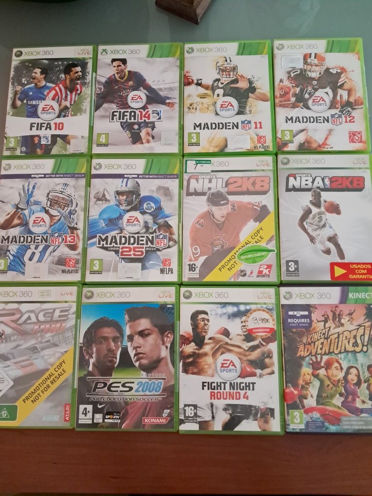 Jogos XBOX 360 vários
