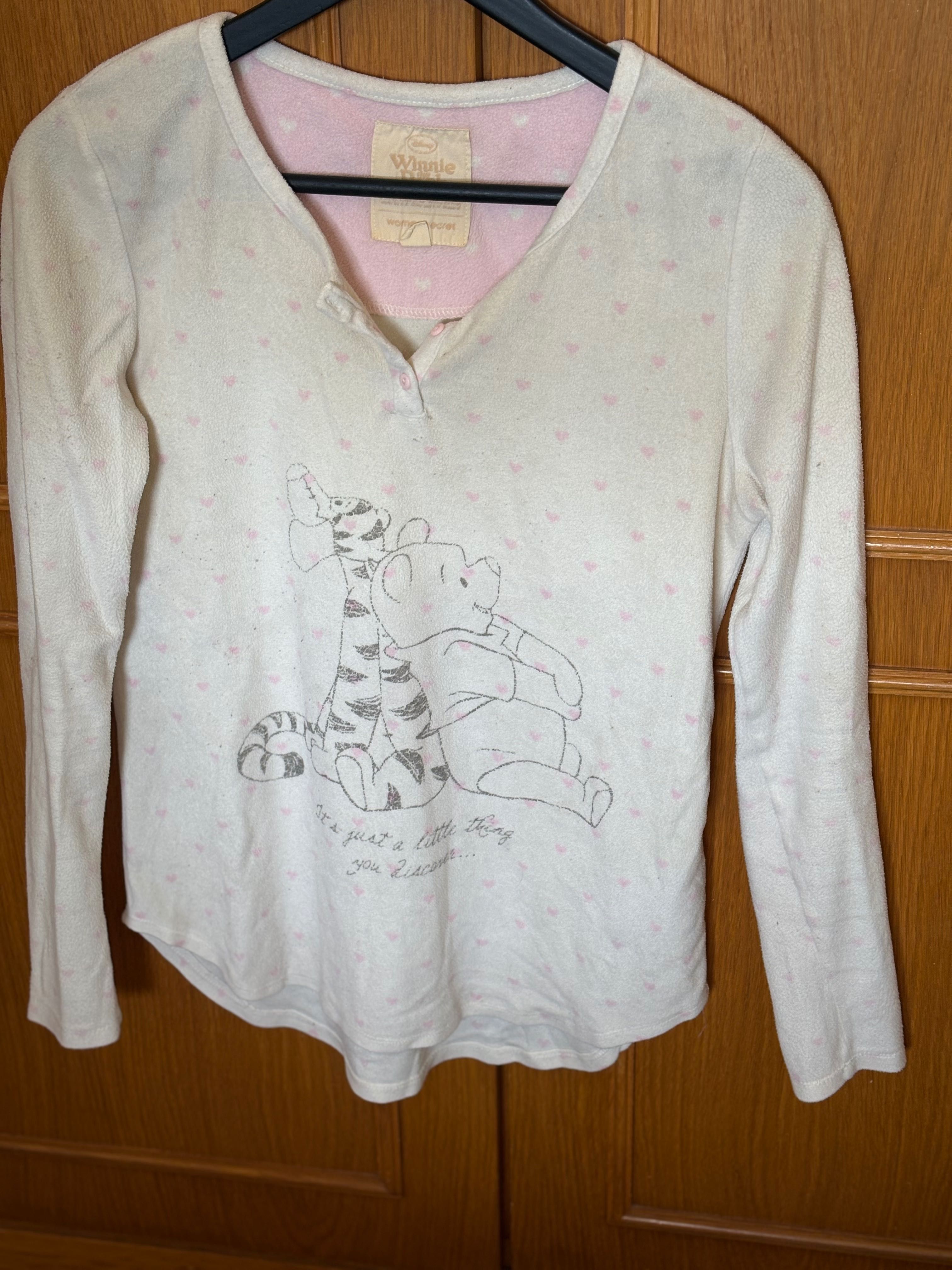 Camisola de Pijama Winnie Pooh Woman Secret – Rosa, Tamanho Único