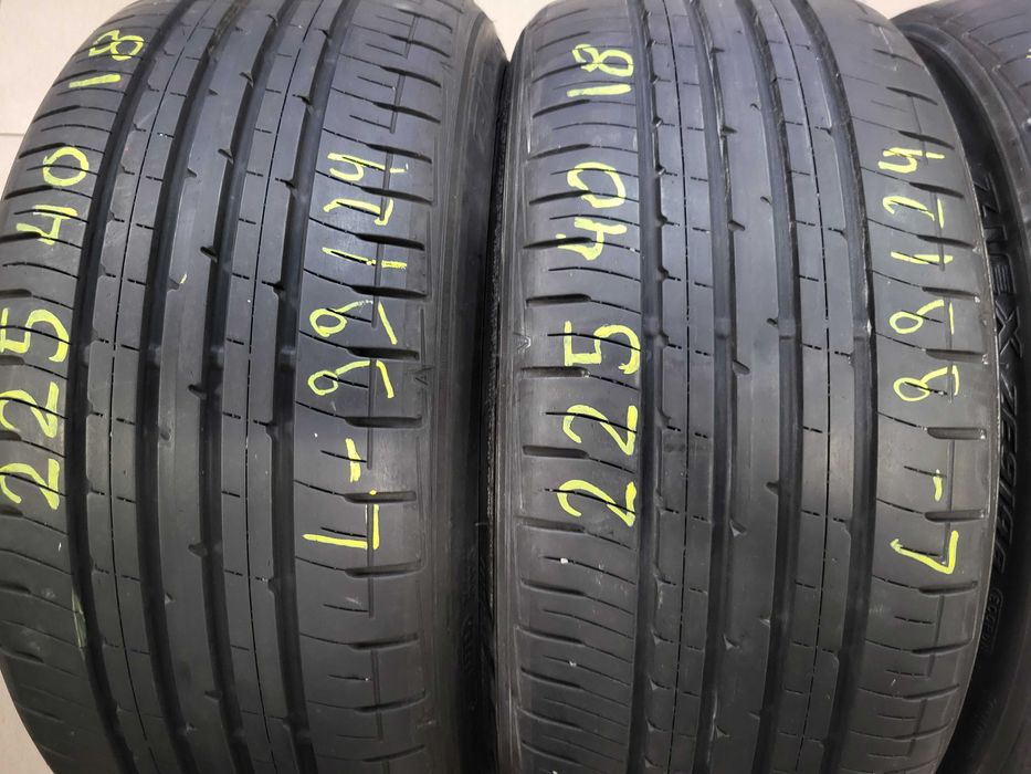225/40r18 92W (L99/24)007 2szt 6/7mm Ziex ZE914B FALKEN 2019r LETNIE