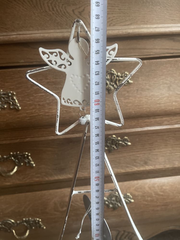 Boze Narodzenie metaloplastyka choinka na zawieszki Home&you