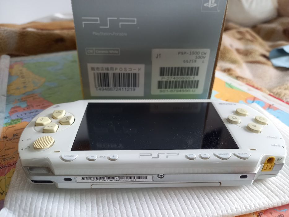 Konsola Sony psp 1000 (1004) ceramic White unikat zestaw