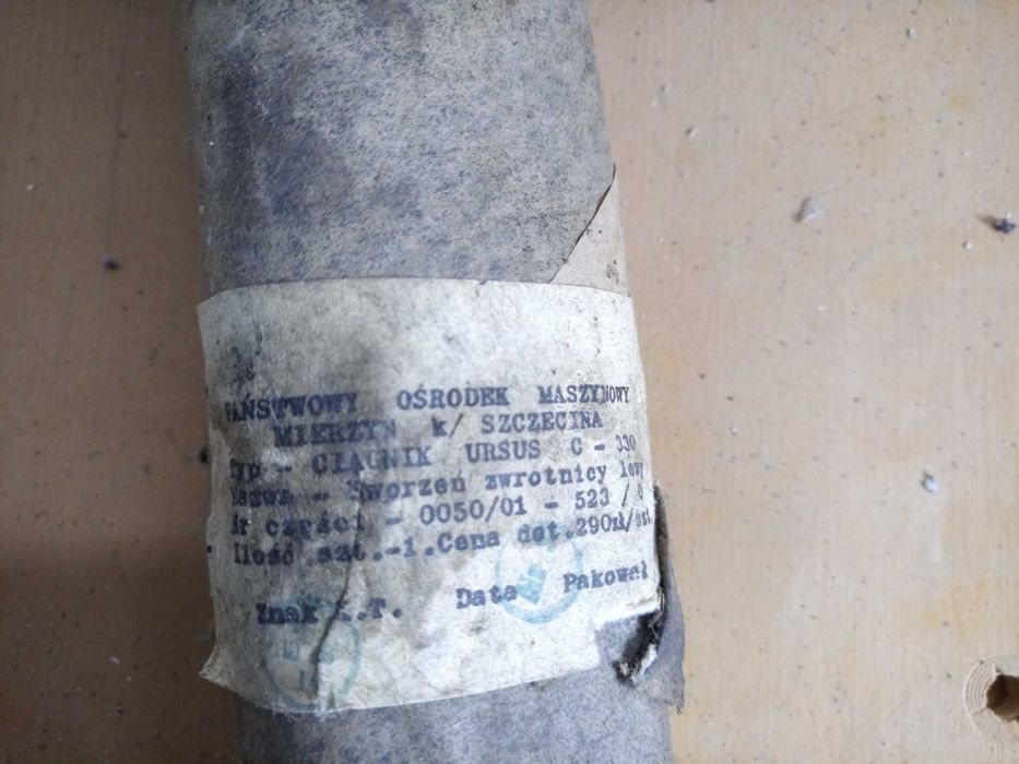 sworzeń zwrotnicy lewy ursus 330