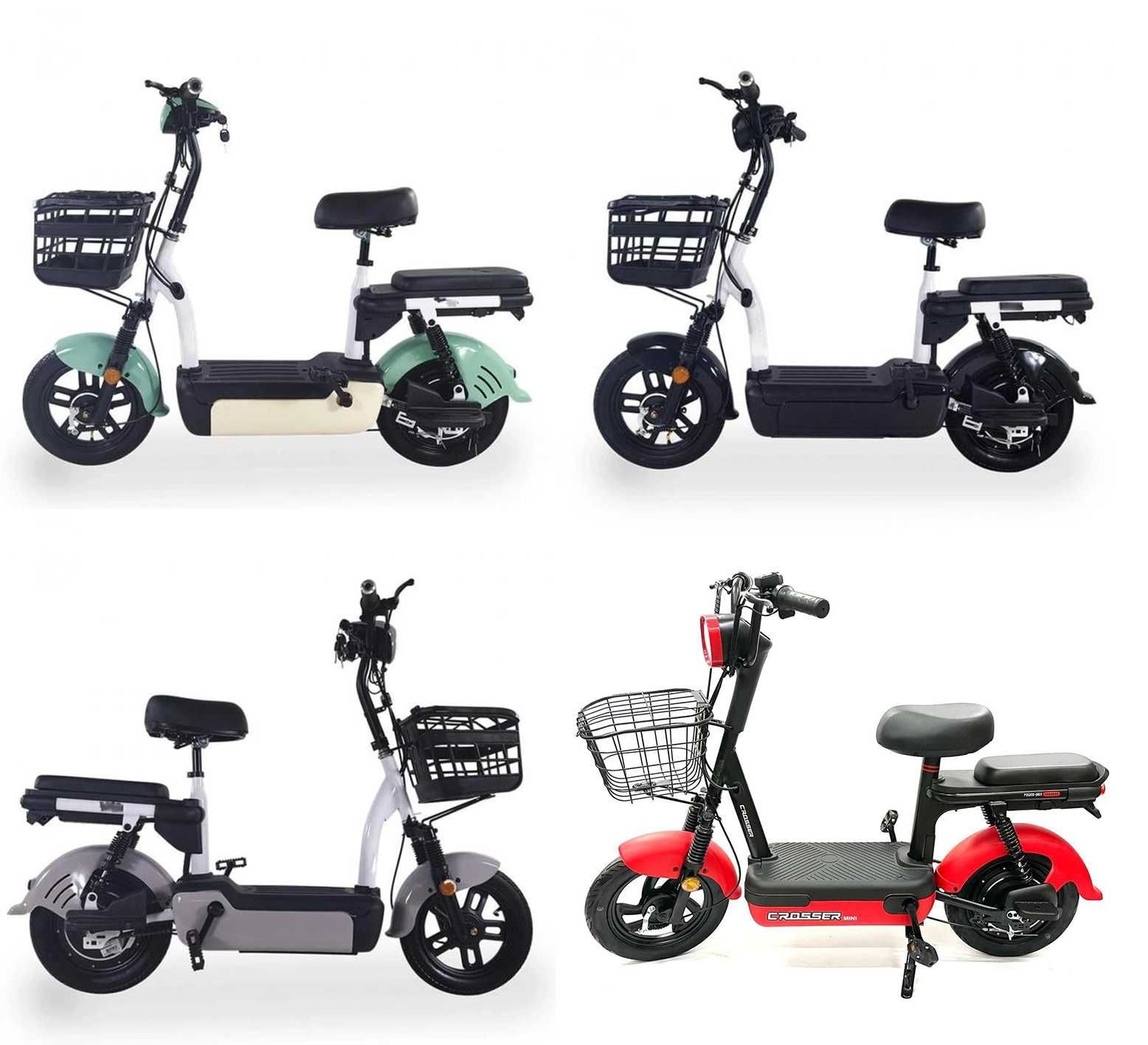Електроскутер Crosser Mini Fada Lido 48V/12AH/450W 2025 зелений 2025