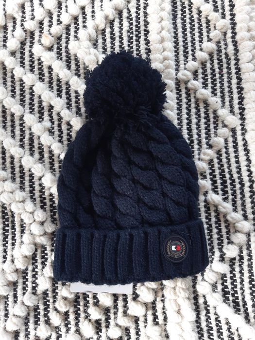 Czapka granatowa Tommy Hilfiger