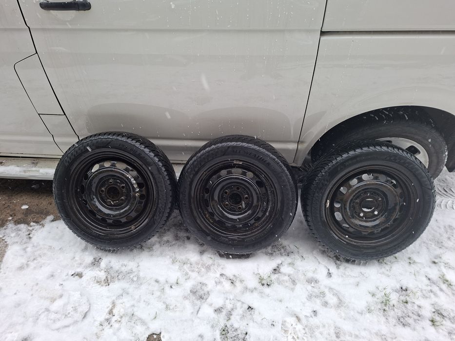 3 szt Koła 5x114,3 195/60R15 zima/lato