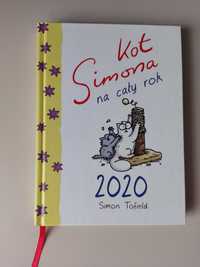 Simon Tofield "Kot Simona na cały rok 2020" - kalendarz/notes
