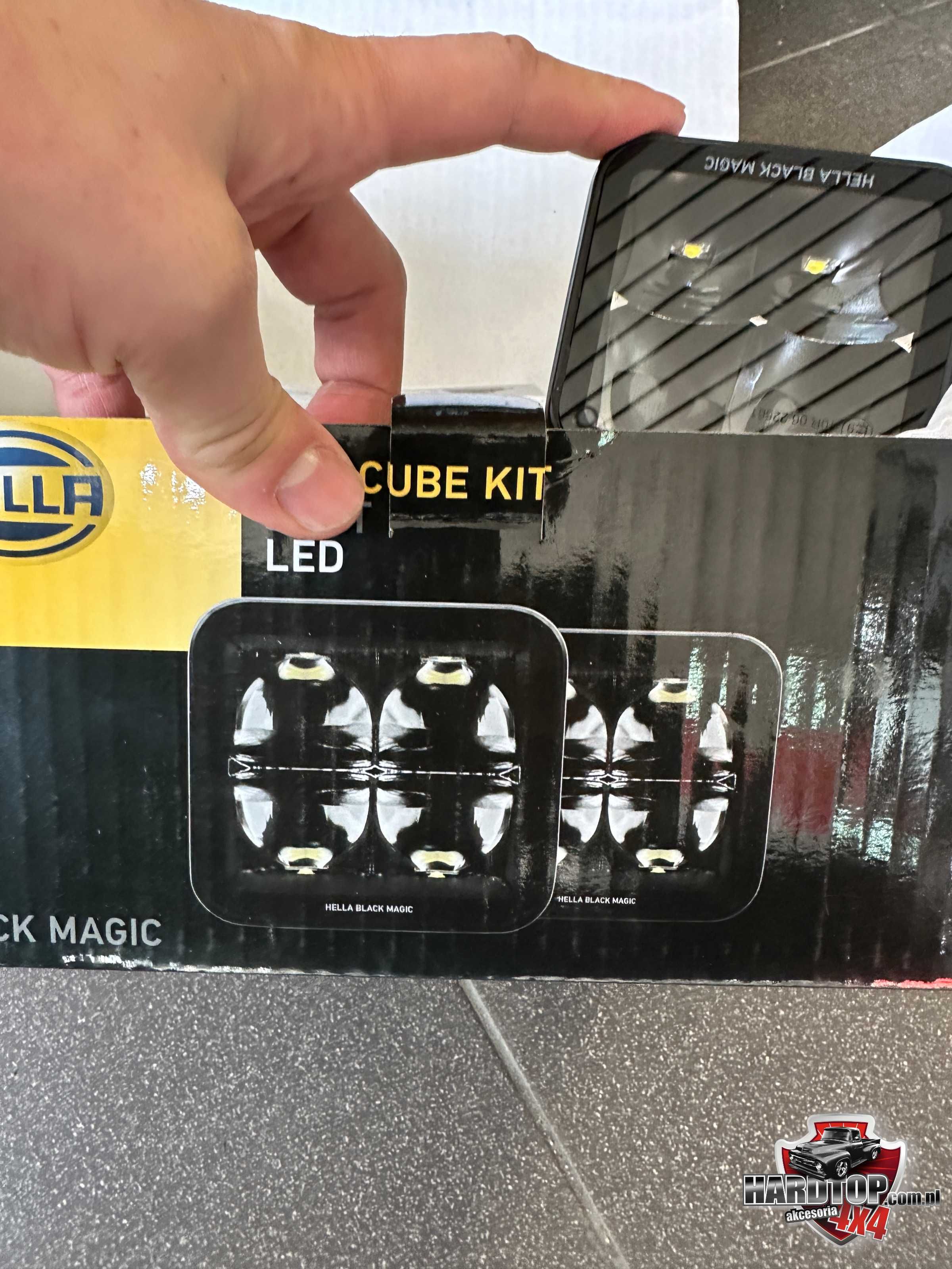 Hella LED Black Magic Cube Reflektor Dalekosiężny 3,2"