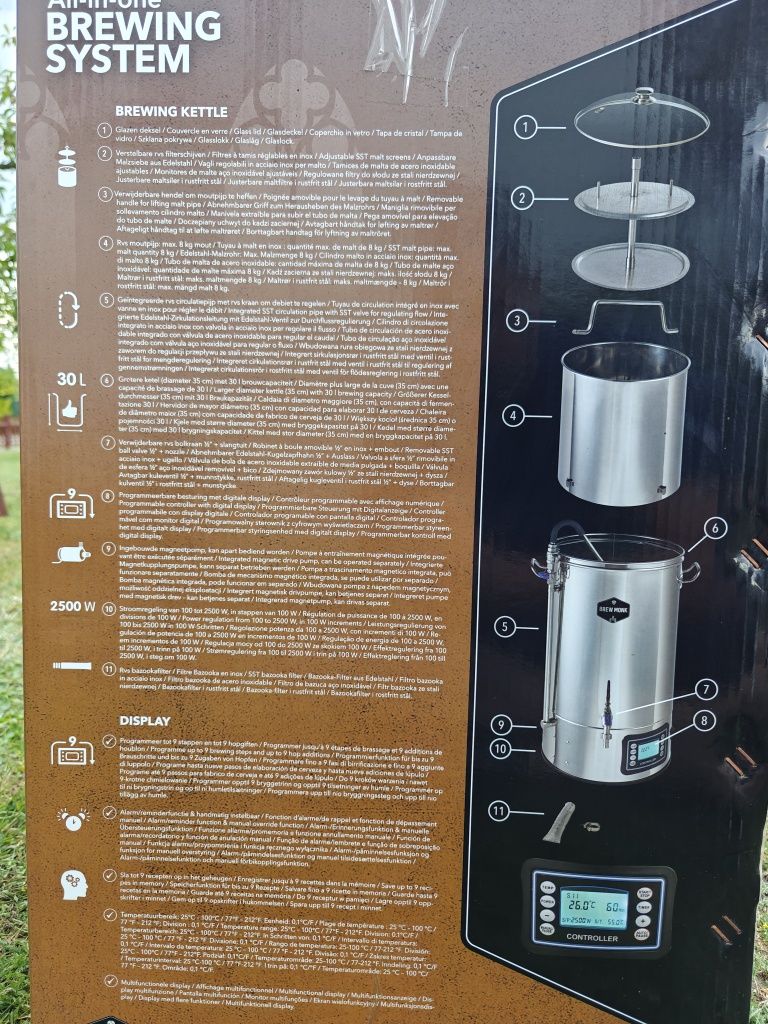 Kocioł warzelny do piwa 30L