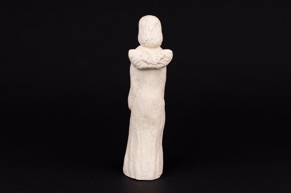 Aniołek figurka ręczna robota Alabaster
