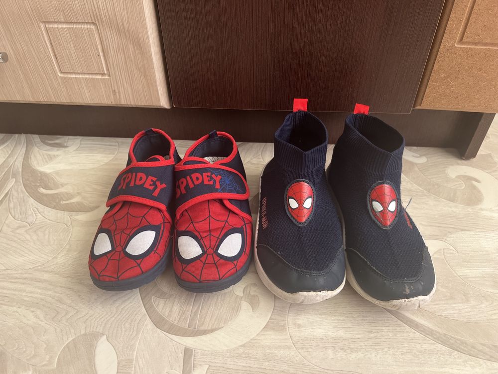 Тапочки змінне взуття 32 размер сменка spider man