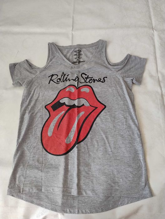 Bluzka T-shirt koszulka No Comment XL z gwiazdą międzynarodową