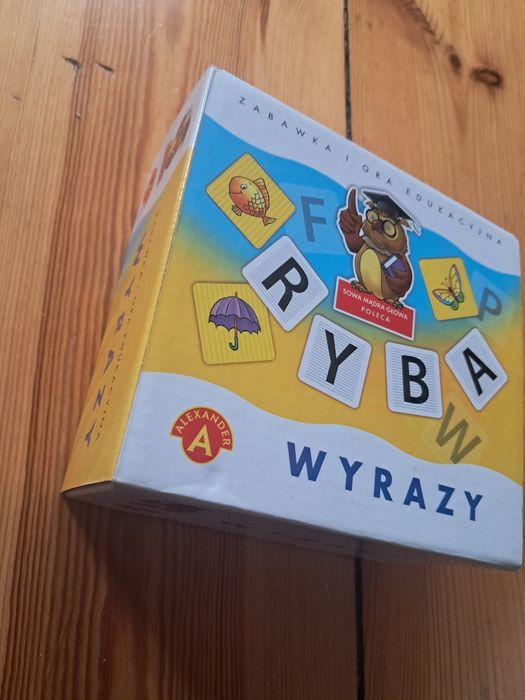 Gra "Wyrazy". Sowa mądra głowa.