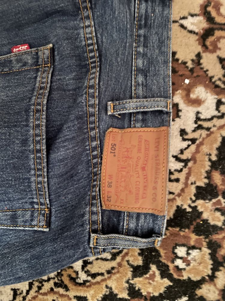 levis 501 оригинал