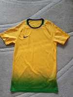 Nike Dri-Fit S męska koszulka bluzka sportowa żółta