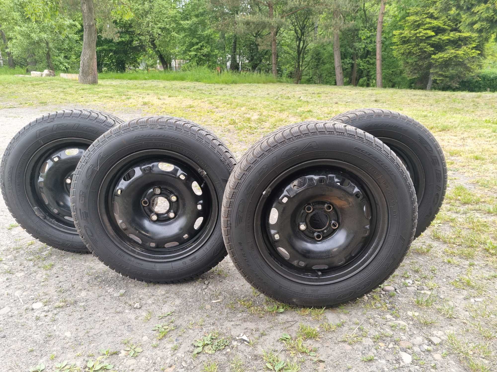 Koła zima 5x100 ET35 opony z 2020 roku