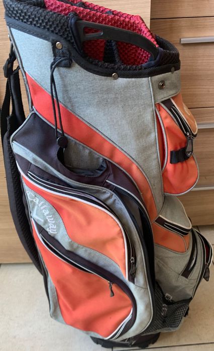 Torba golfowa do golfa CALLAWAY ORG 14 pasek 14 komorowa ŁADNY stan