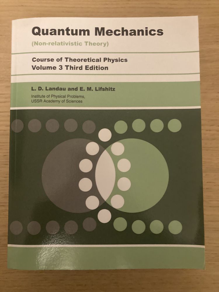Quantum Mechanics - Landau e Lifshitz