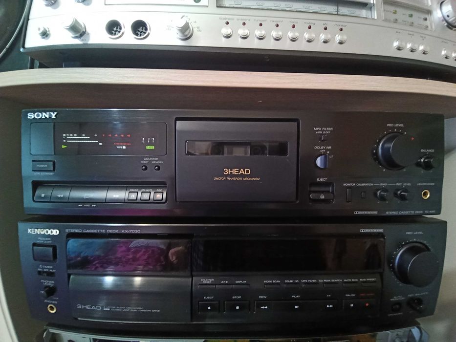 Sony TC-K 411 касетна дека 3-Head 2-Motor