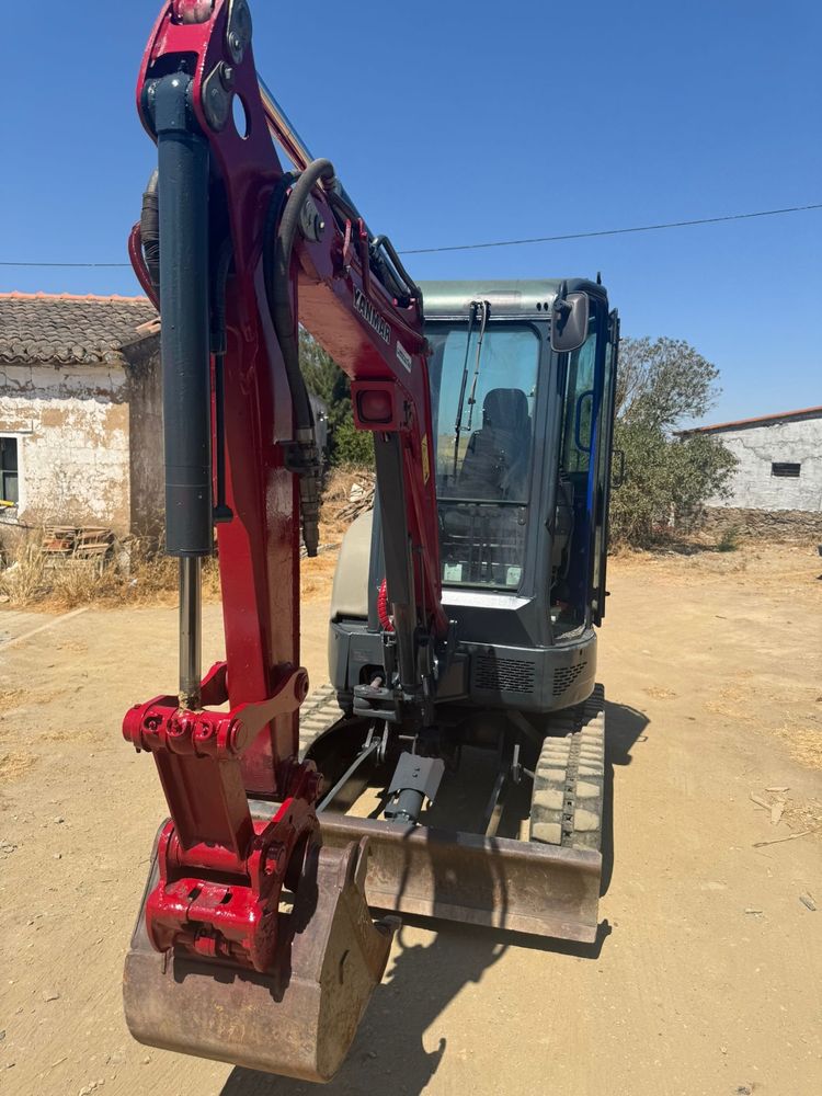 Yanmar Vio25-4, 2014, 3237h, Iva dedutível, engate rápido, CE