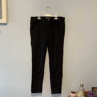 Czarne spodnie damskie skinny 40 L