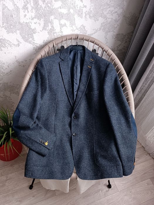 Чоловічий піджак напівпальто шерстяний новий.