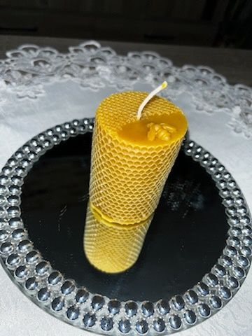 Świeczki z wosku pszczelego