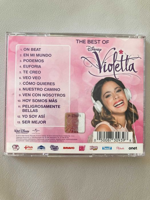 CD Violetta The Best Of Wolt Disney Records