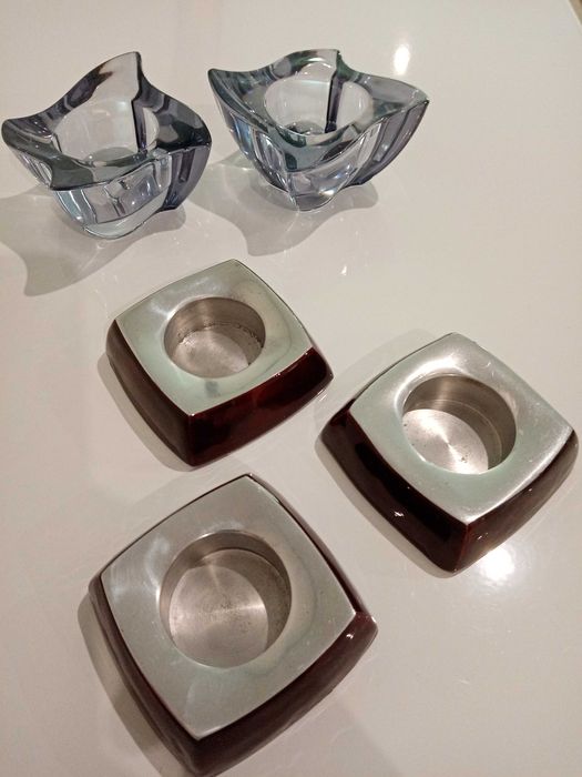 Conjunto de Suportes / Porta Velas - P/DESOCUPAR!