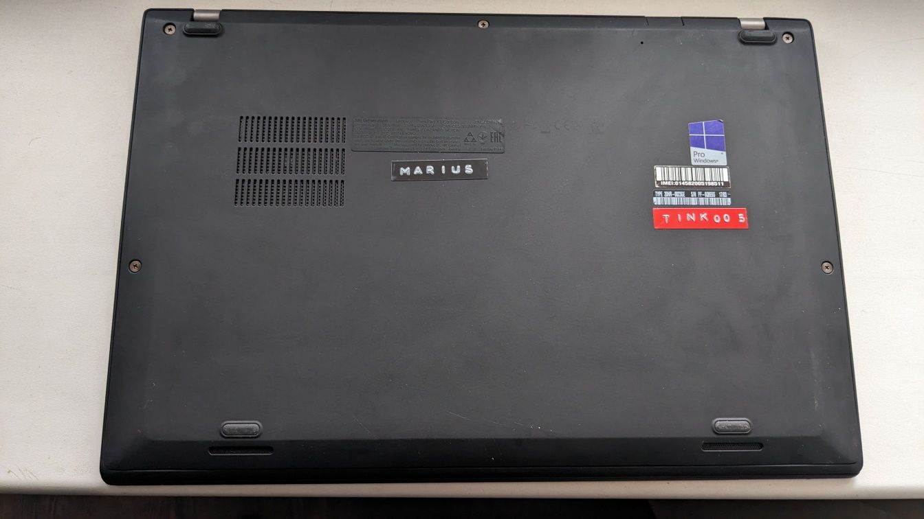 Ноутбук/ультрабук Lenovo ThinkPad X1 Carbon 5th Gen i5-7300U 8/128Gb