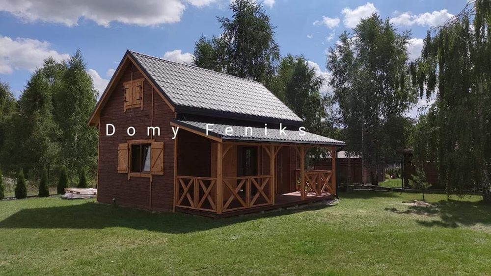 Domek Letniskowy / Całoroczny 35m2  Szkieletowy - Producent !! do 70m2
