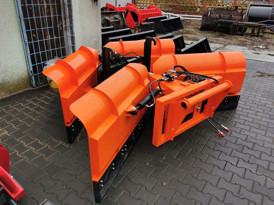 Pług do śniegu dostępny TUZ 3 m kukurydzy strzałkowy jcb manitou euro