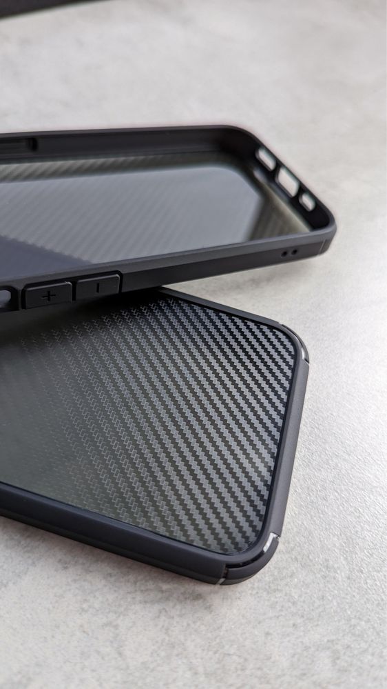 Carbon case Чохол на iPhone від 11 до 14 Pro Max