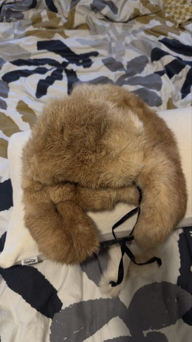 Czapka futro naturalne.