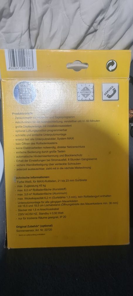 Nowa Cena ! Zwijacz Rolet Schellberg Rollodrive 65 Plus
