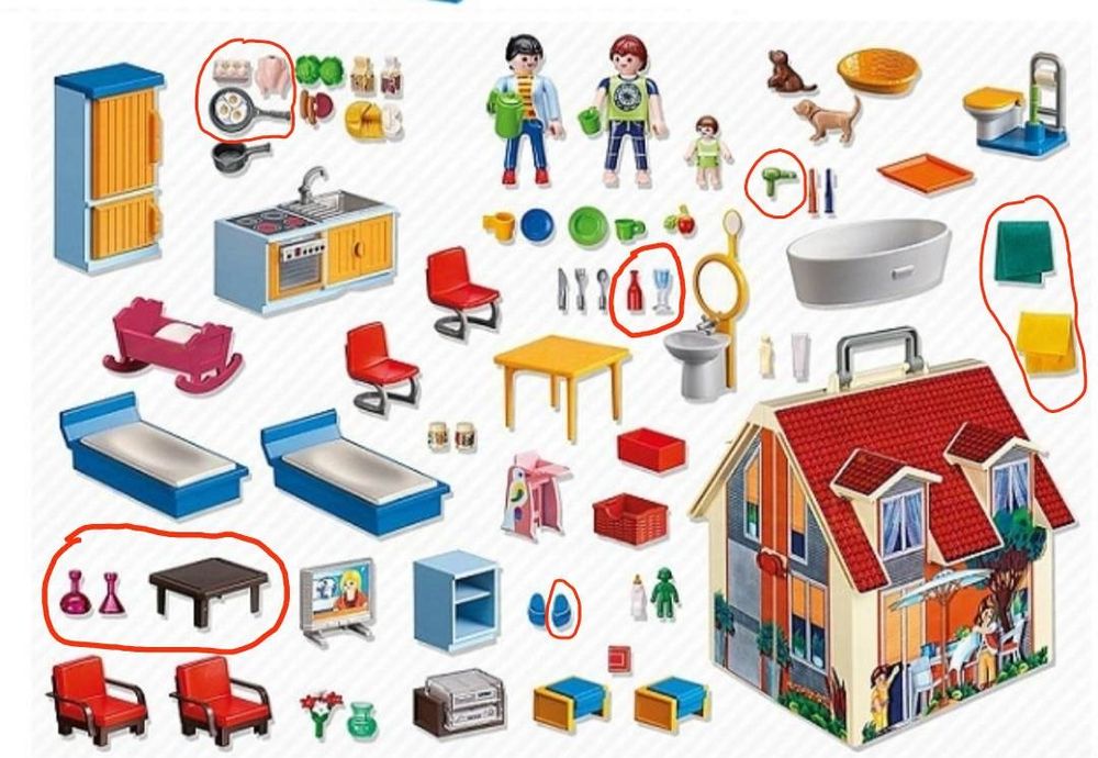 Domek przenośny Playmobil 5167