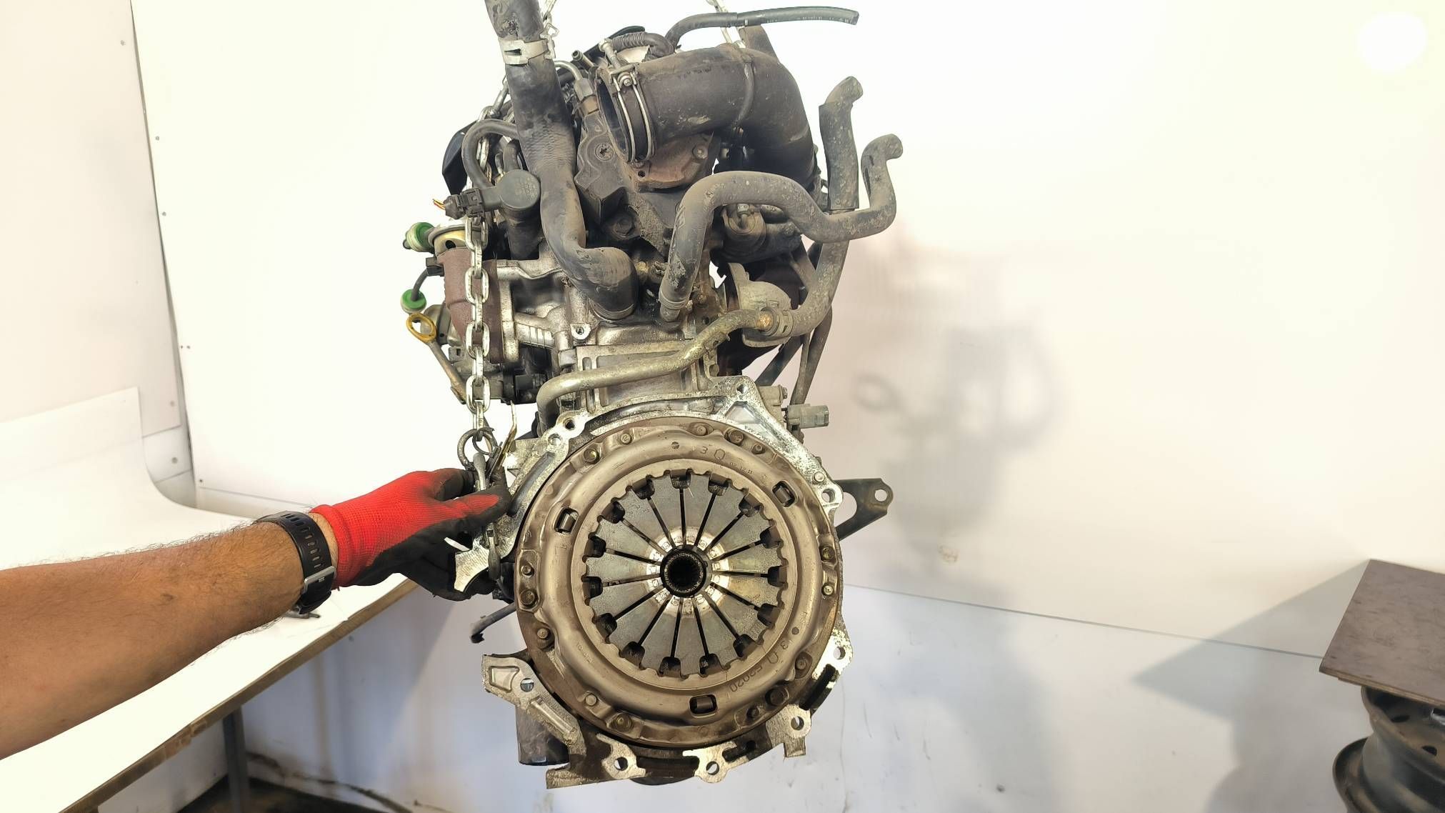 SILNIK KOMPLETNY TOYOTA YARIS I 1ND-P52A 1.4 D4D 75KM
