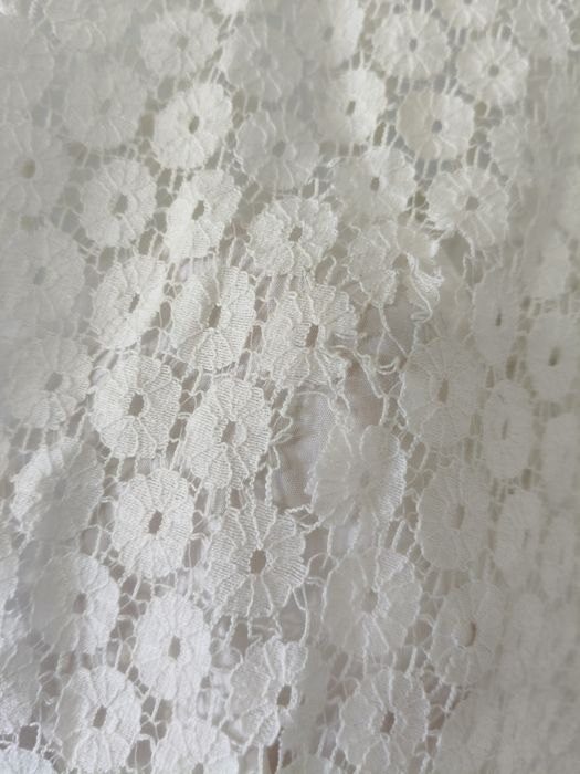 Stradivarius koronkowa sukienka letnia plażowa S