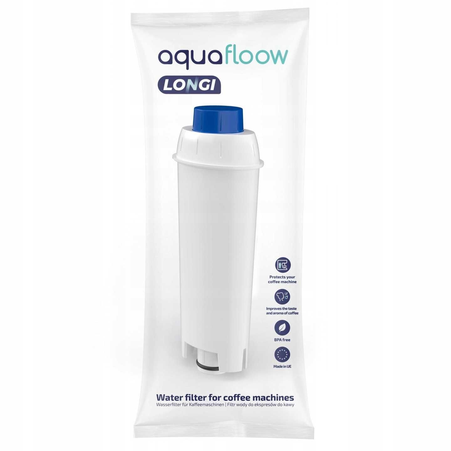 Фільтр до кавомашин DeLonghi DLSC002 SER3017 Aquafloow Longi
