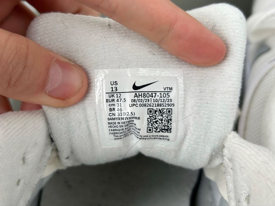 Оригінал! Кросівки Nike Air Span 47.5 розмір 01608