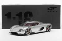 Koenigsegg CC850 Moon Silver GT452 GT Spirit 1:18