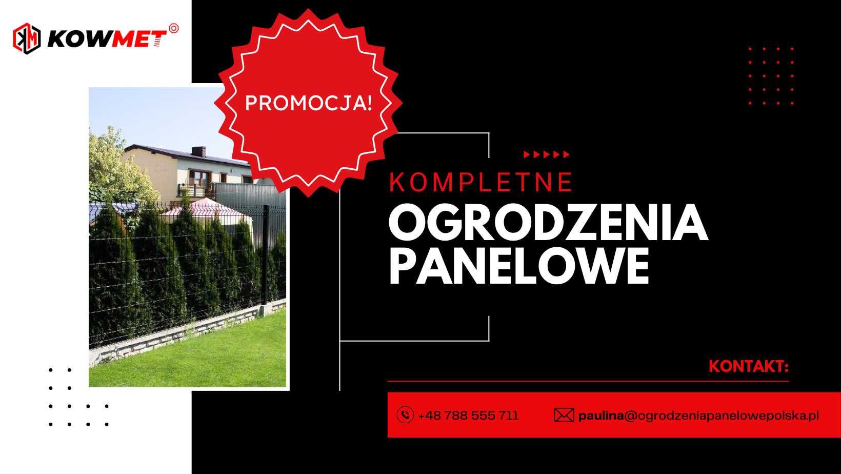 Kompletne Ogrodzenie Panelowe